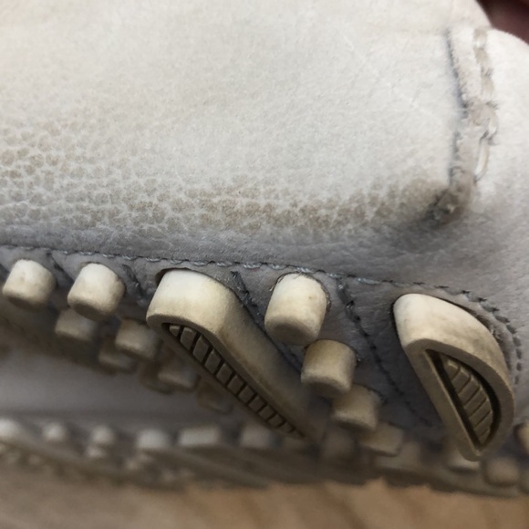 Cole Haan Ivory Driving Moccasins Loafers Size 5 1/2 - Picture 6 of 12